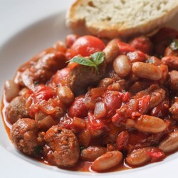 Чанахи с фасолью в мультиварке