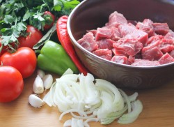 Чашушули по грузински из говядины