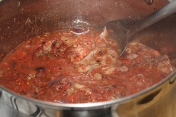 название картинки Чахохбили с помидорами