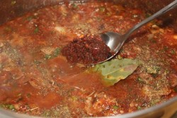 название картинки Чахохбили с помидорами