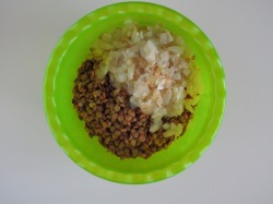 название картинки Чечевичные котлеты постные