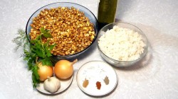 название картинки Чечевичные биточки с рисом