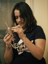 название картинки Червяки-спагеттины в сосисках