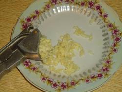 Чесночный суп с гренками по-чешски