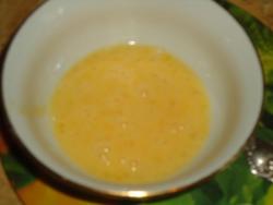 Чесночный суп с гренками по-чешски