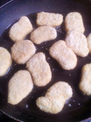 название картинки Чикен ролл с капустой и огурцами