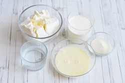 название картинки Чизкейк без выпечки с маскарпоне