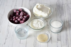 Чизкейк с вишней - шаг 5 Чизкейк с вишней - шаг 5