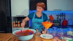 Чёрная смородина перетертая с сахаром без термообработки