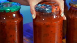 Чёрная смородина перетертая с сахаром без термообработки