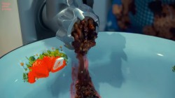 Чёрная смородина перетертая с сахаром без термообработки