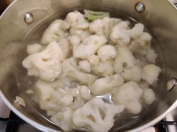 Цветная капуста отварная