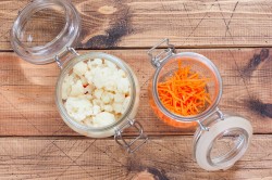 Цветная капуста по корейски на зиму