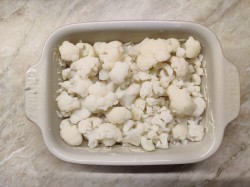 название картинки Цветная капуста в духовке с яйцом и сыром