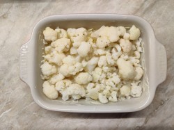 название картинки Цветная капуста в духовке с яйцом и сыром