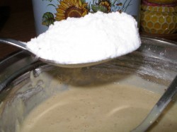 Цветная капуста в кляре на газированной минеральной воде