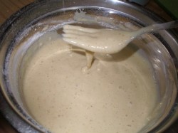 Цветная капуста в кляре на газированной минеральной воде