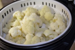 название картинки Цветная капуста в пароварке