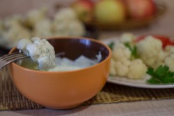 название картинки Цветная капуста в пароварке