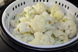 название картинки Цветная капуста в пароварке