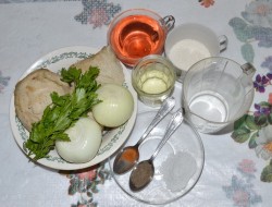 название картинки Деревенский свадебный салат из свинины