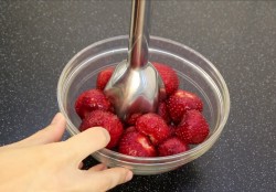 Клубничное суфле с желатином