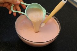 Клубничное суфле с желатином