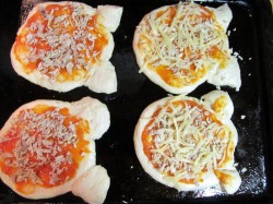 Забавная детская мини пицца для детей - шаг 12