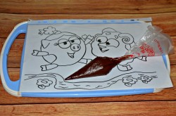 название картинки Детский торт Смешарики из крема