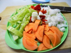 Диетическая кабачковая икра в рукаве