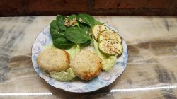 Диетические котлетки из куриного фарша и творога