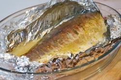 название картинки Диетический карп в фольге