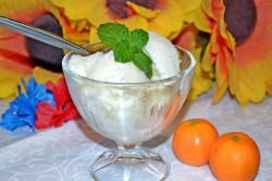 название картинки Домашнее мороженое Крем брюле