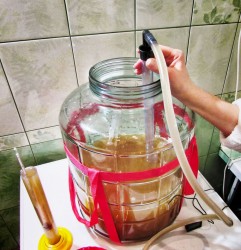 название картинки Простое вино из яблок с дрожжами