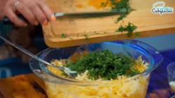 название картинки Драники по сибирски из картофеля с зеленью