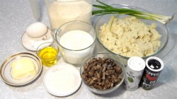 название картинки Жареные пирожки на кефире с картошкой и грибами