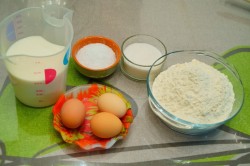 Домашние классические блины на молоке