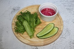 Домашний бургер с острой хрустящей курочкой