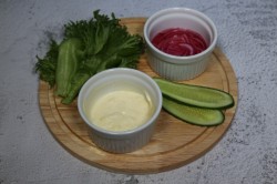 Домашний бургер с острой хрустящей курочкой