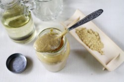 Домашняя горчица на огуречном рассоле из порошка