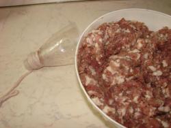 Домашняя колбаса в духовке