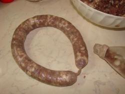 Домашняя колбаса в духовке