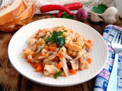 Домашняя лапша с курицей и овощами - шаг 17 Домашняя лапша с курицей и овощами - шаг 17