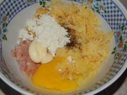 название картинки Драники с курицей