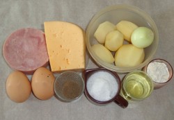 Драники с ветчиной - шаг 1