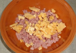 Драники с ветчиной - шаг 3