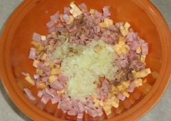 Драники с ветчиной - шаг 4