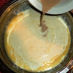 Дрожжевое творожное тесто с творогом