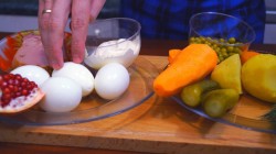 Эксклюзивный оливье на праздничный стол салат