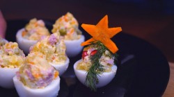 Эксклюзивный оливье на праздничный стол салат